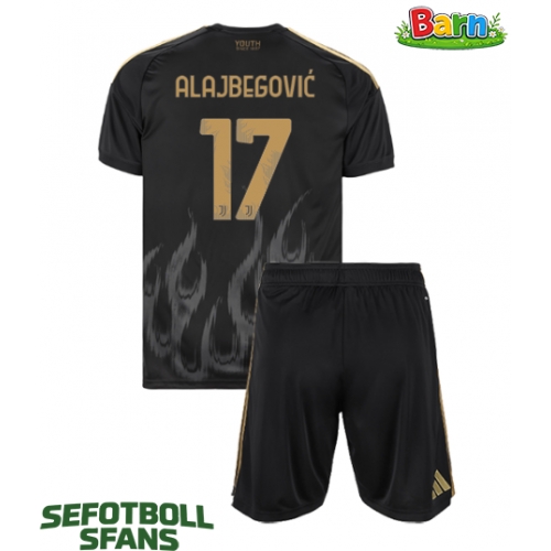 Juventus Kerim Alajbegovic #17 Tredjeställ Barn 2026-27 Kortärmad (+ Korta byxor)